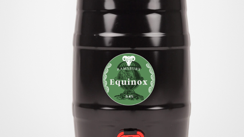 Equinox Spring session beer 9 pint mini keg
