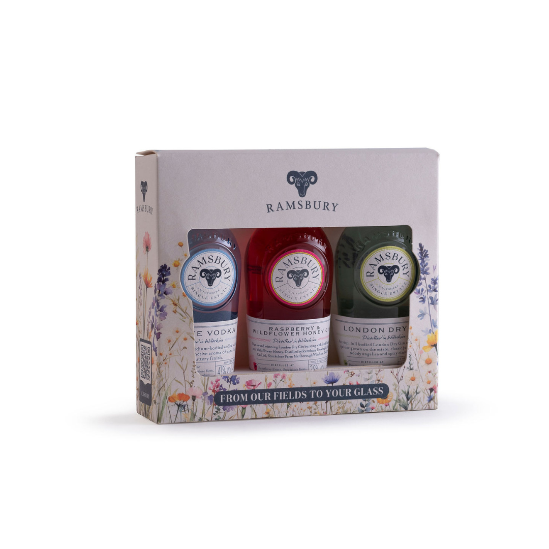 Trio 5cl Vodka & Gin Giftset